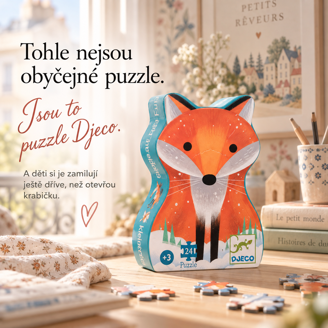 Kouzelné puzzle Djeco